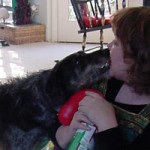 Kissing Mom