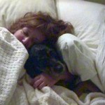 Snuggles with Mom
